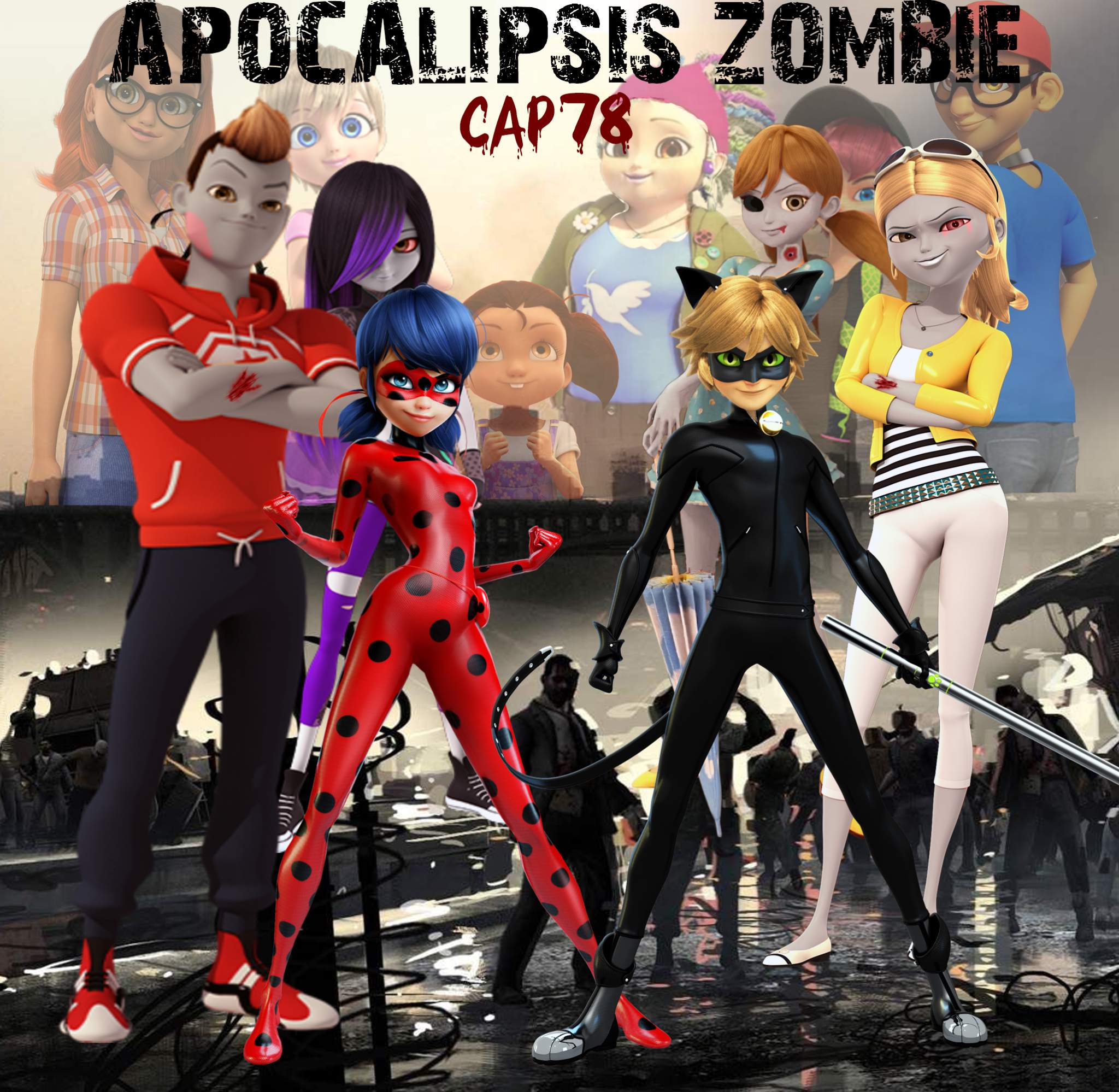 Regreso De Apocalipsis Zombie | •Miraculous Ladybug Español• Amino