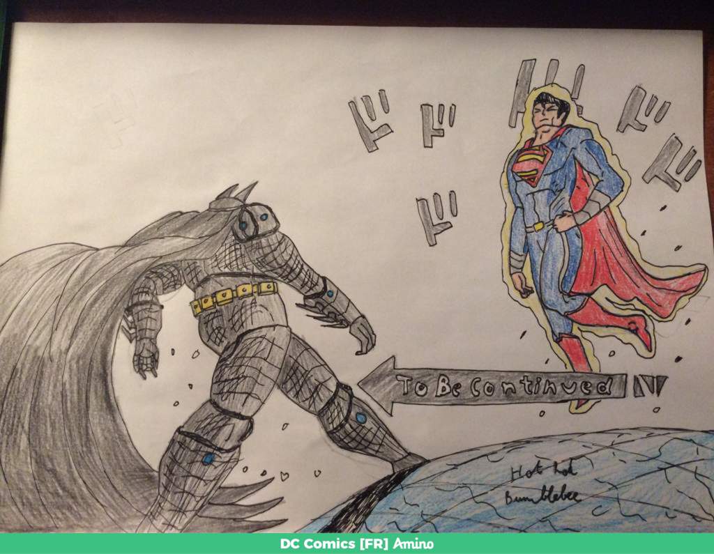 Batman vs Superman Jojo style | Jojo's bizarre adventure Amino