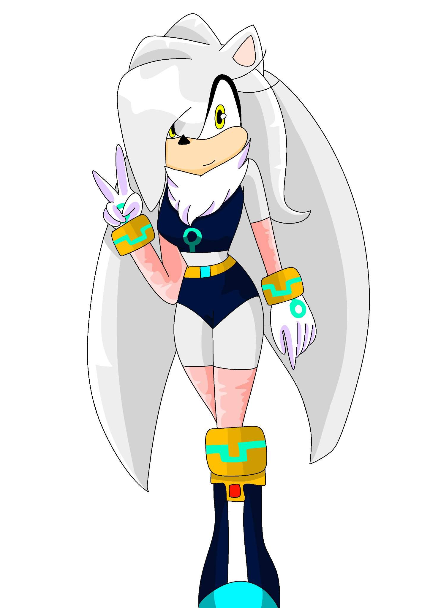 Silvia and her final design | Sonic the Hedgehog! Amino