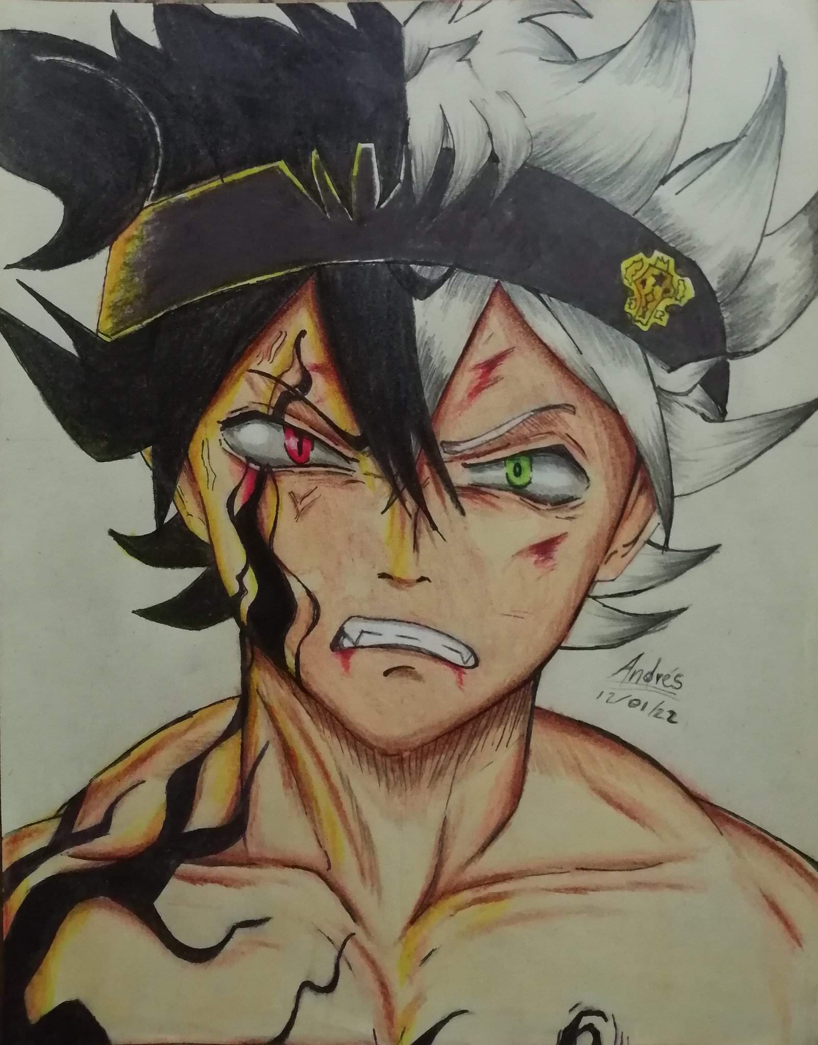 Dibujo asta terminado | •Anime• Amino