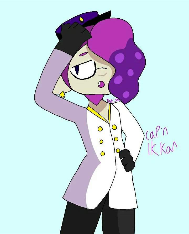 Behold: Captain Ikkan. For the Octo Canyon Diss-Pair AU of course ...