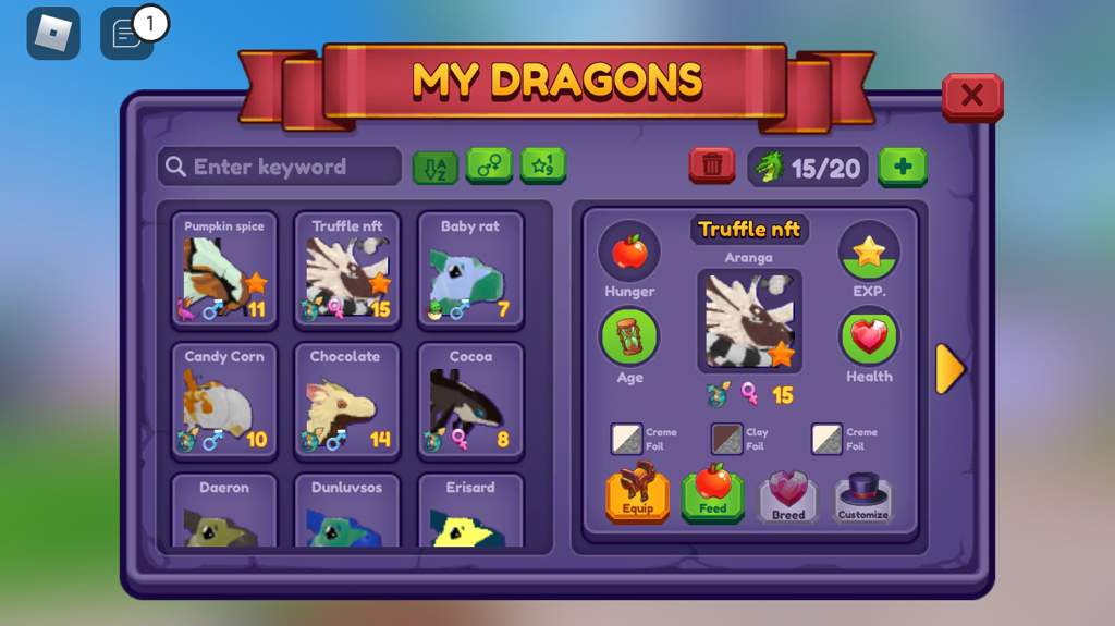 Trading fm bun for any volk (CLOSED) | Roblox Dragon Adventures Amino