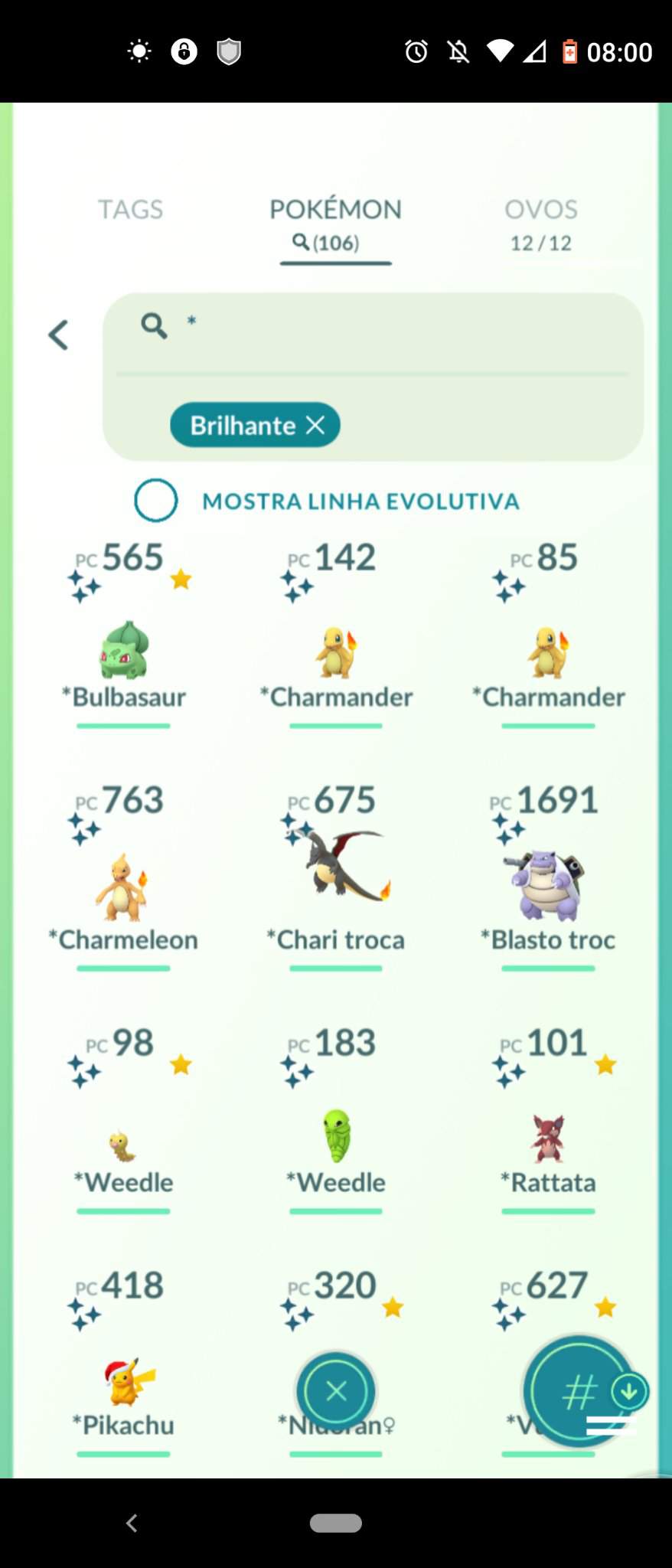 Lista de trocas atualizada. | Pokémon GO Brasil Amino