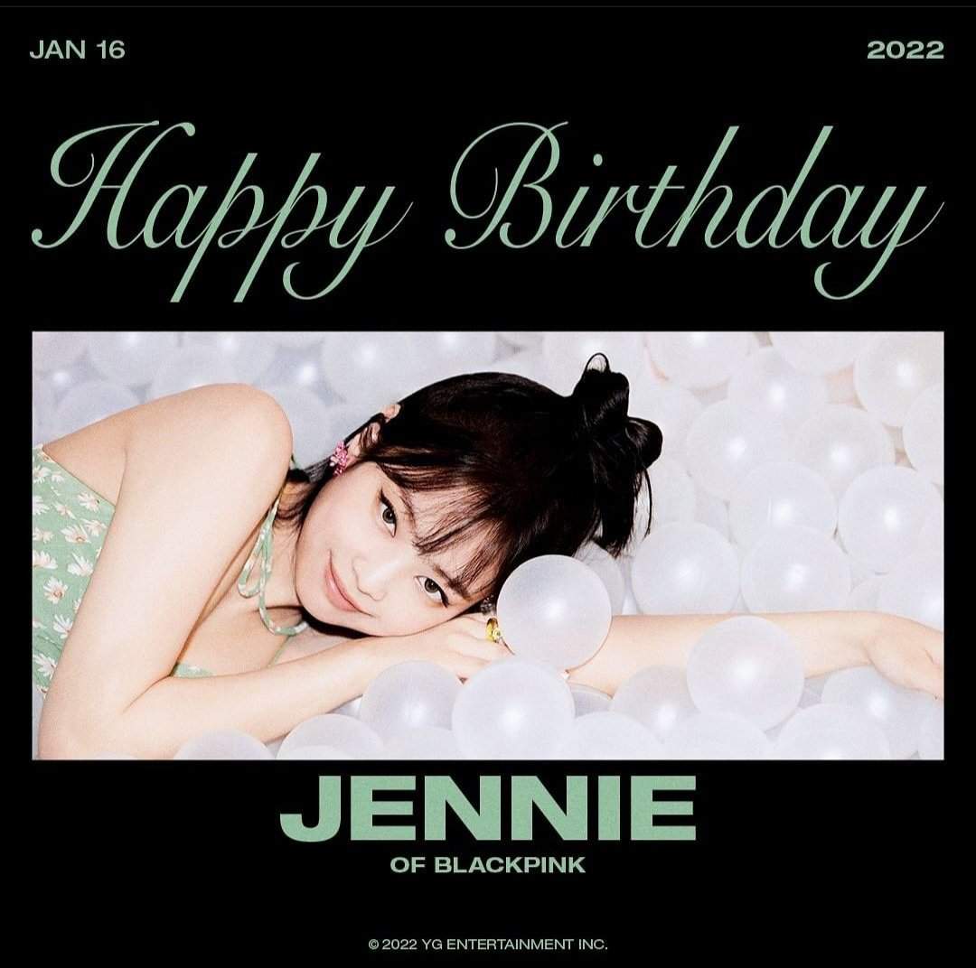 Happy birthday Jennie! Happy Jennie Day! (Credit:Instagram and ...