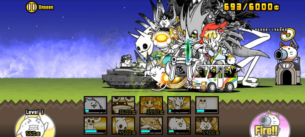 battle cats crazed tank