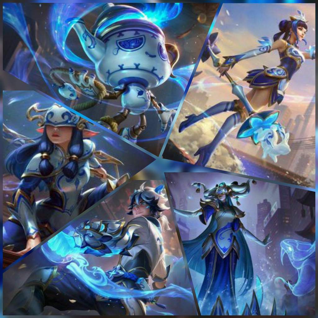 Battle Of Skin Saison 4 Bataille n°6 : Skins Porcelaine | League Of ...