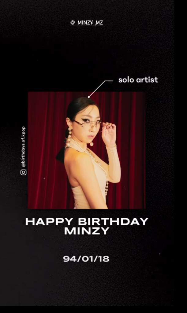 Happy Birthday Gong Minji🎈🎉👑👑🎉♑️🎂🎆🎇 Wiki Gong Minzy Amino