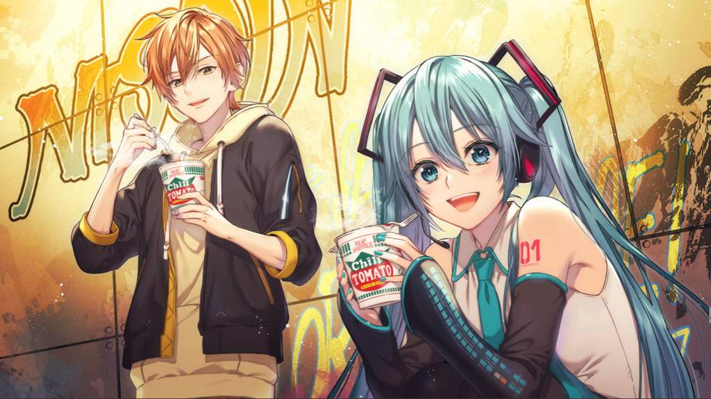 Cup Noodle x Project Sekai Illustrations Project Sekai Colorful