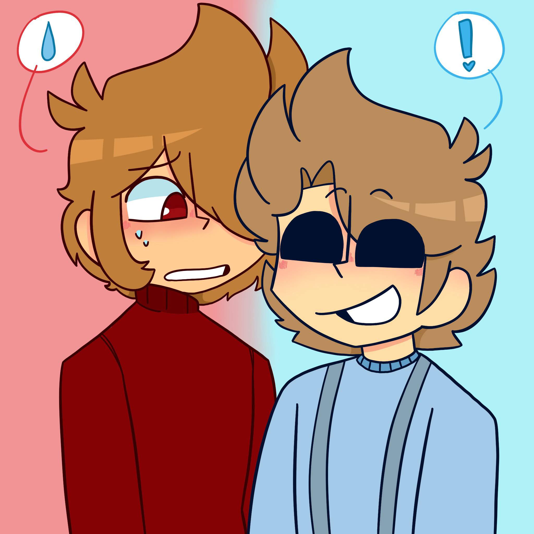 Opposite day..... | ️💙 ️💙TOMTORD ️💙 ️💙 Amino