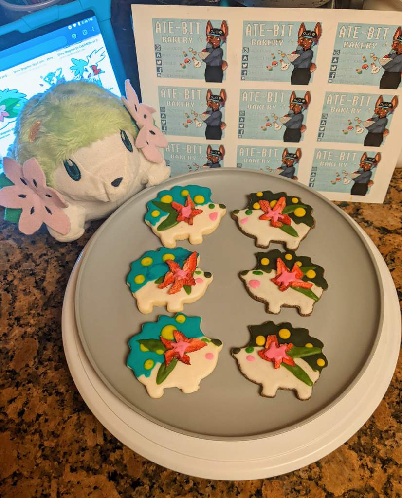 Shaymin Sugar Cookies 🦔 | Pokémon Amino