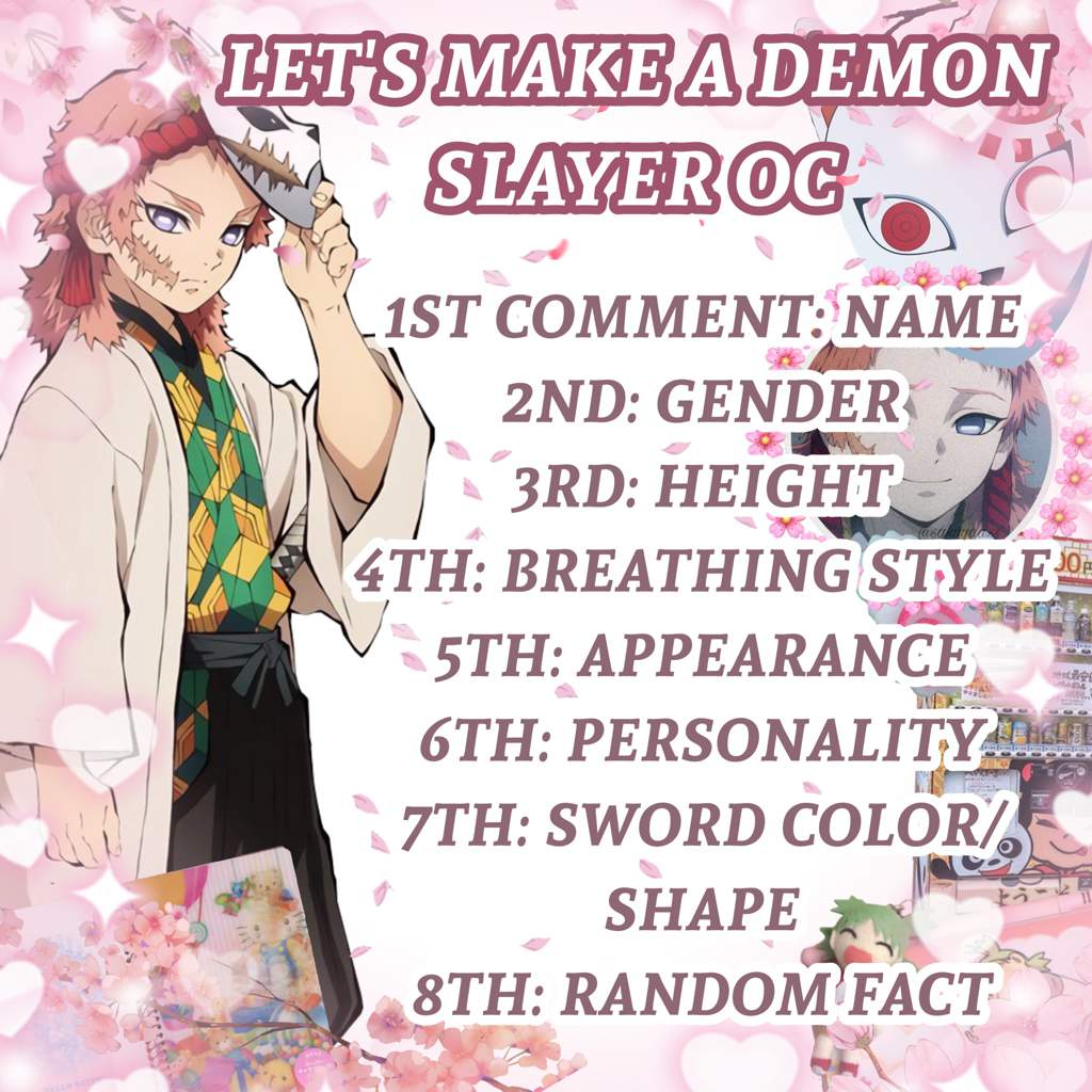 Let’s make a Demon Slayer oc! | Demon Slayer: Kimetsu No Yaiba Amino