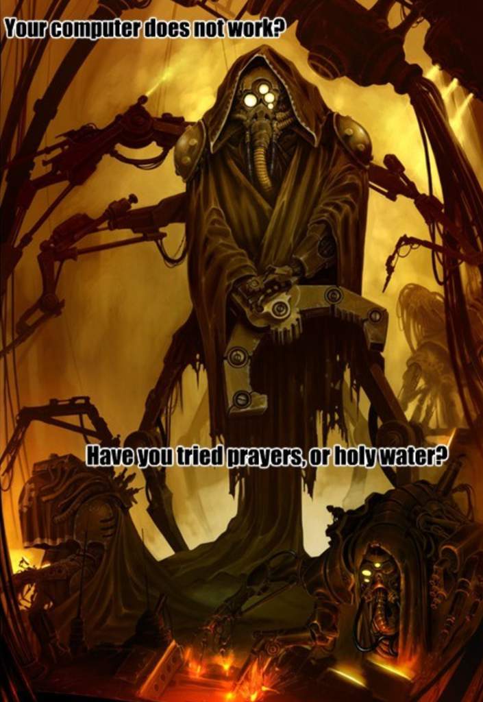 Praise the omnissiah | Memes Amino