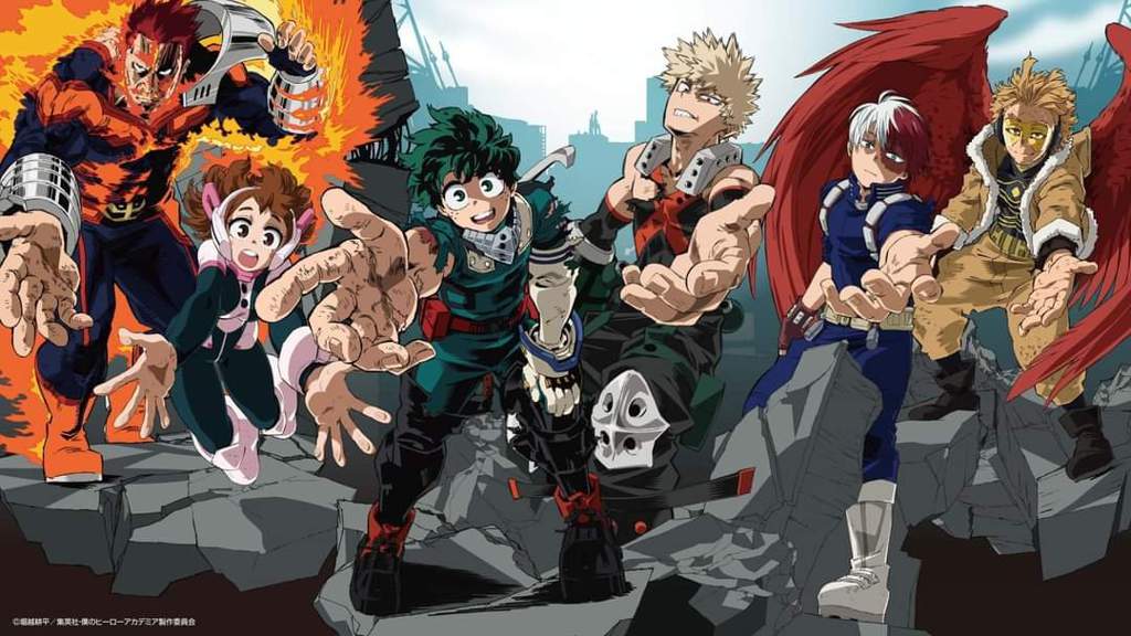 ¡Ilustración de My Hero Academia 