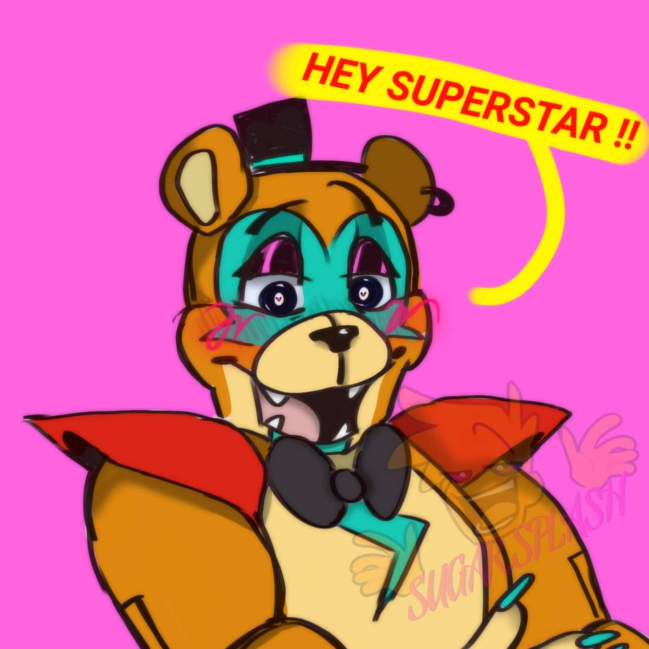 Hey SUPERSTAR !! | Five Nights At Freddy's Amino