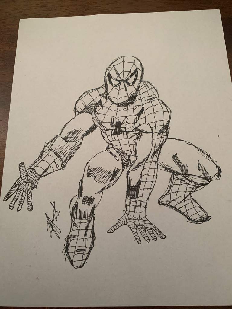 My pencil+ one ink one Drawings of Marvel Characters | Marvel Amino