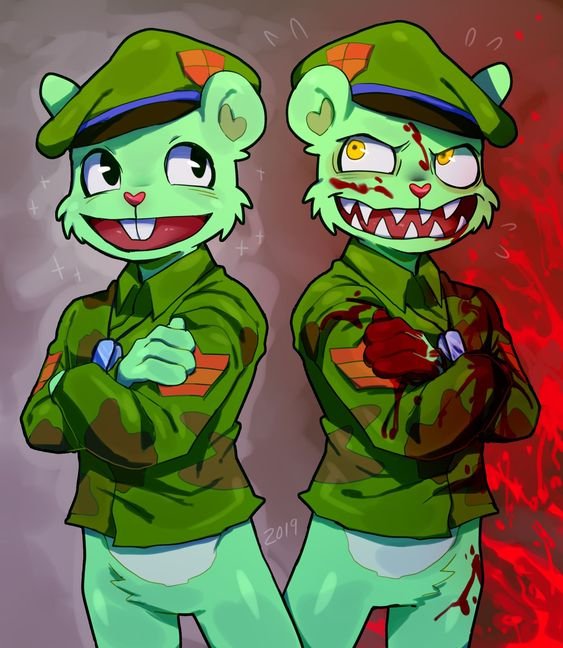 Álbum de melhores Fanarts do Flippy | Happy Tree Friends PT/BR Amino