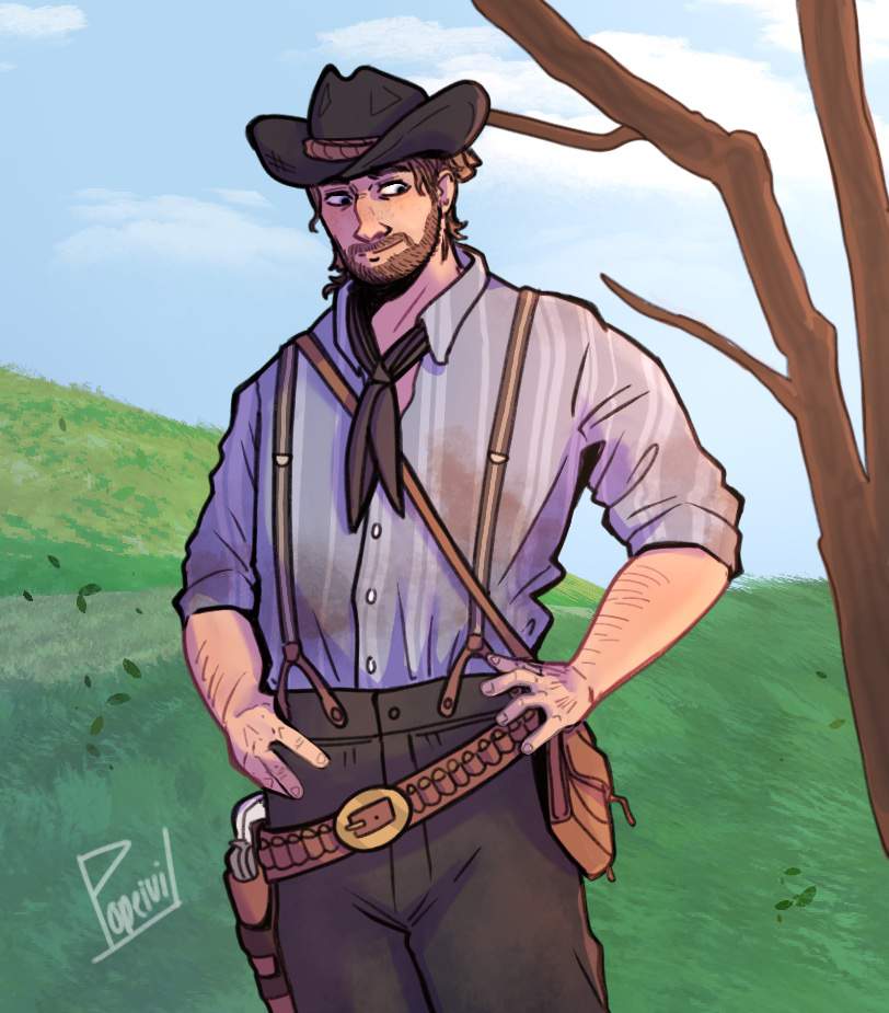 Arthur | 𝘼𝙧𝙩 𝙥𝙤𝙨𝙩 #4 | The Red Dead Redemption Amino