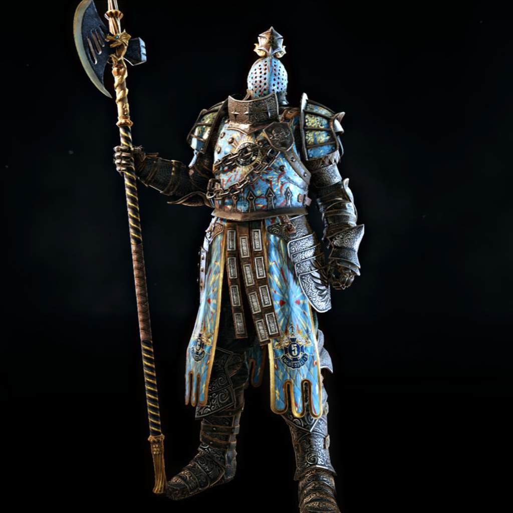 If you log in to For Honor now you get the Quinquennial Glory Elite ...