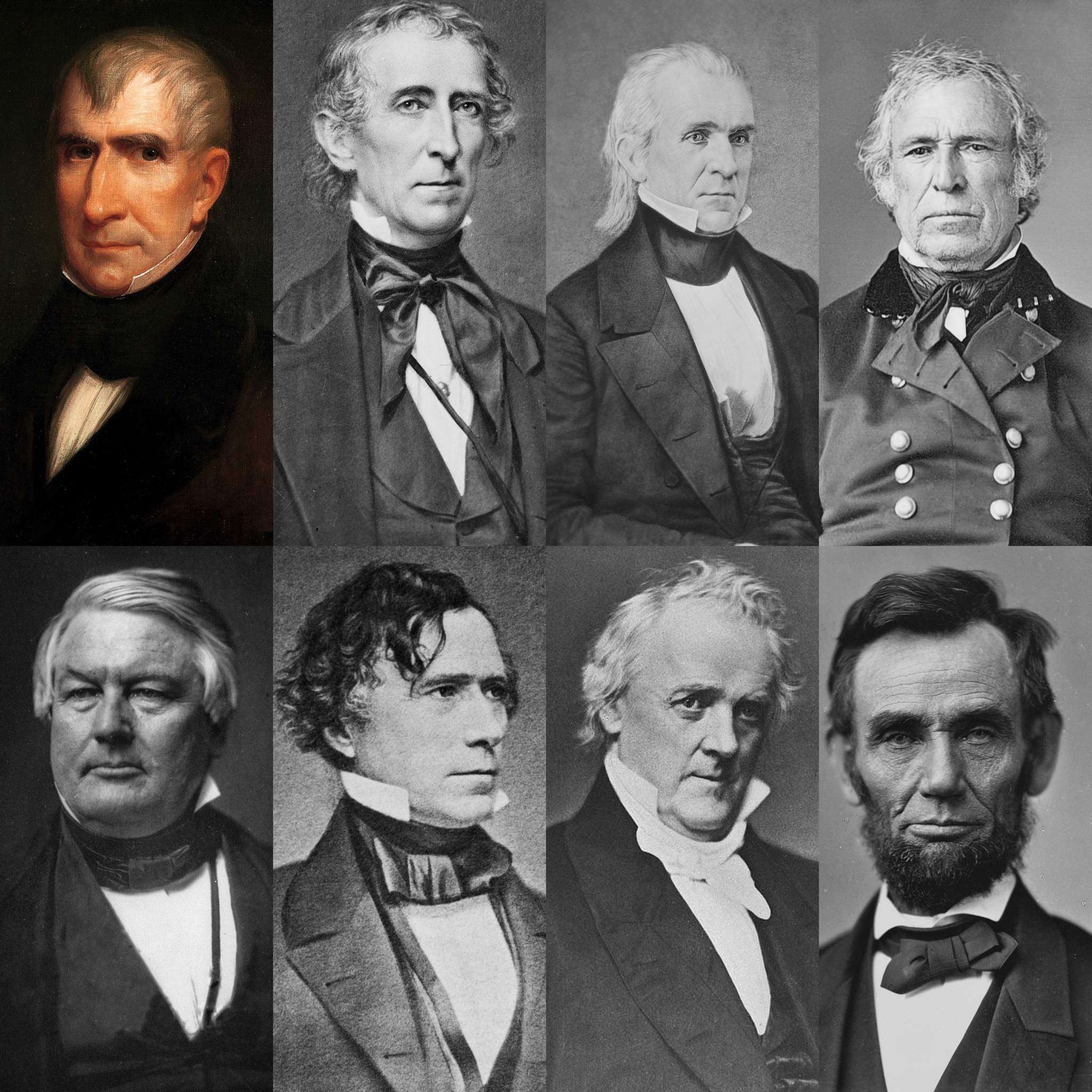 History of US Presidents: Harrison to Lincoln (1841-1865)… in a ...