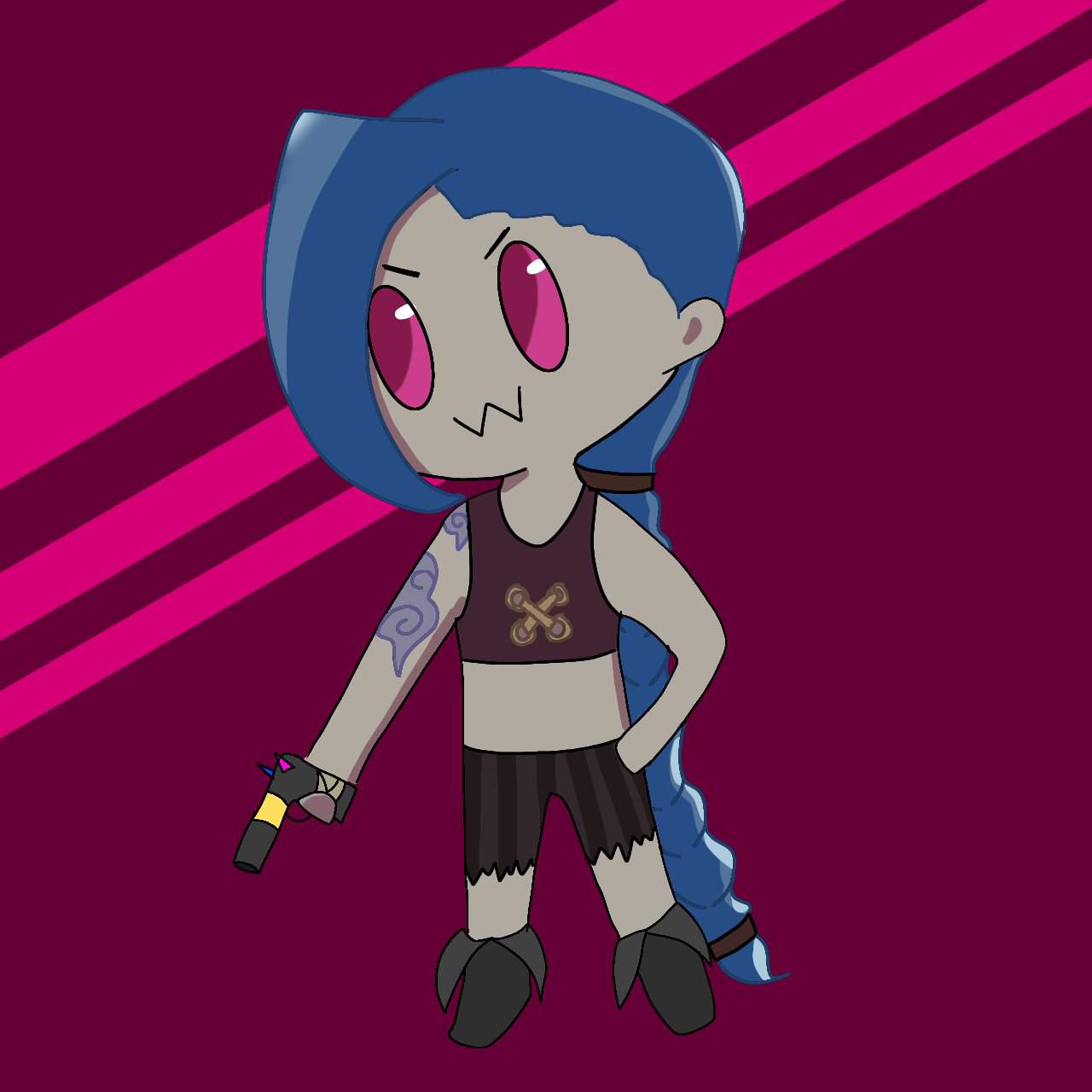 Chibi Jinx | Arcane (LoL) Amino