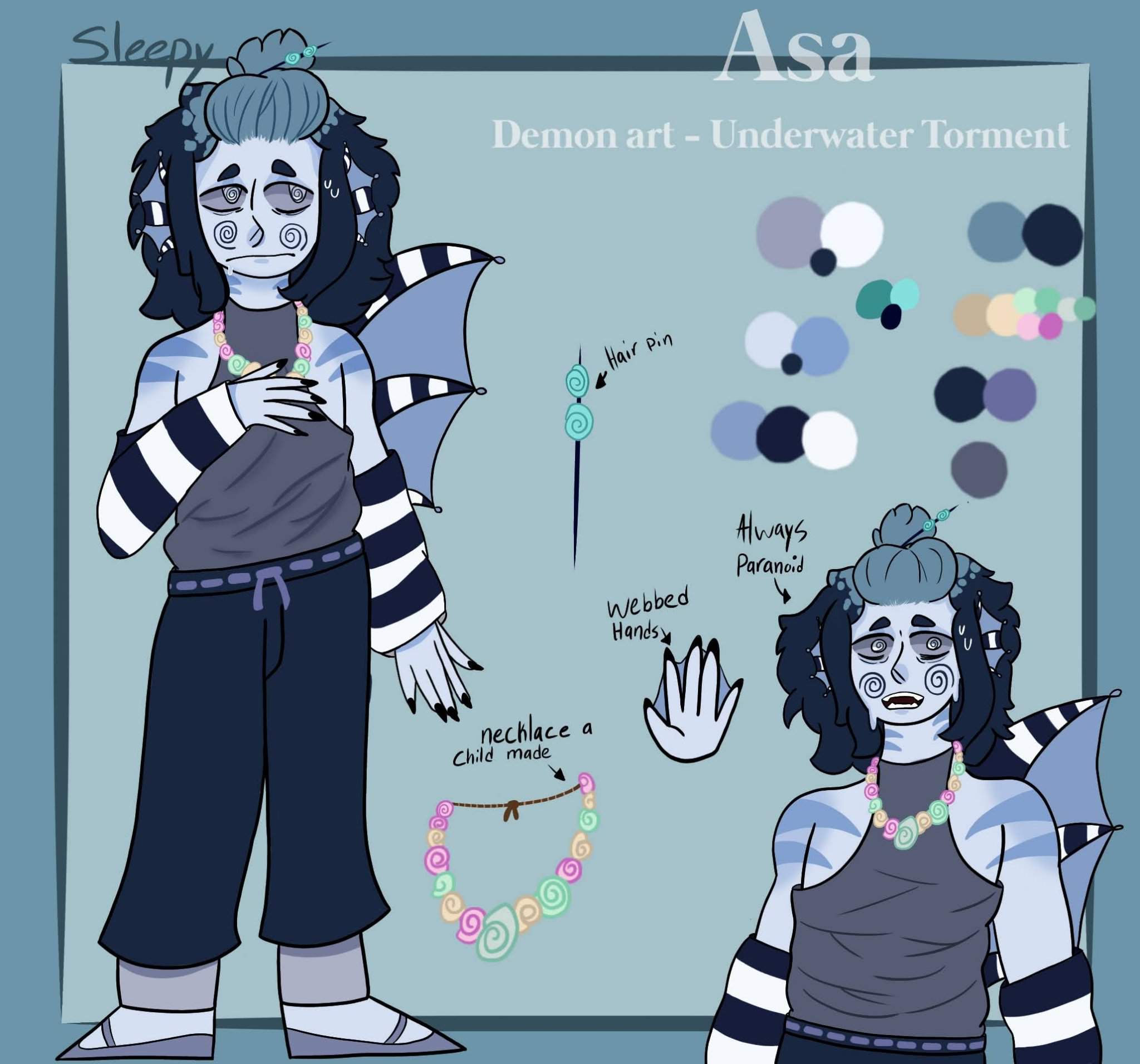 Demon oc - Asa | Demon Slayer: Kimetsu No Yaiba Amino