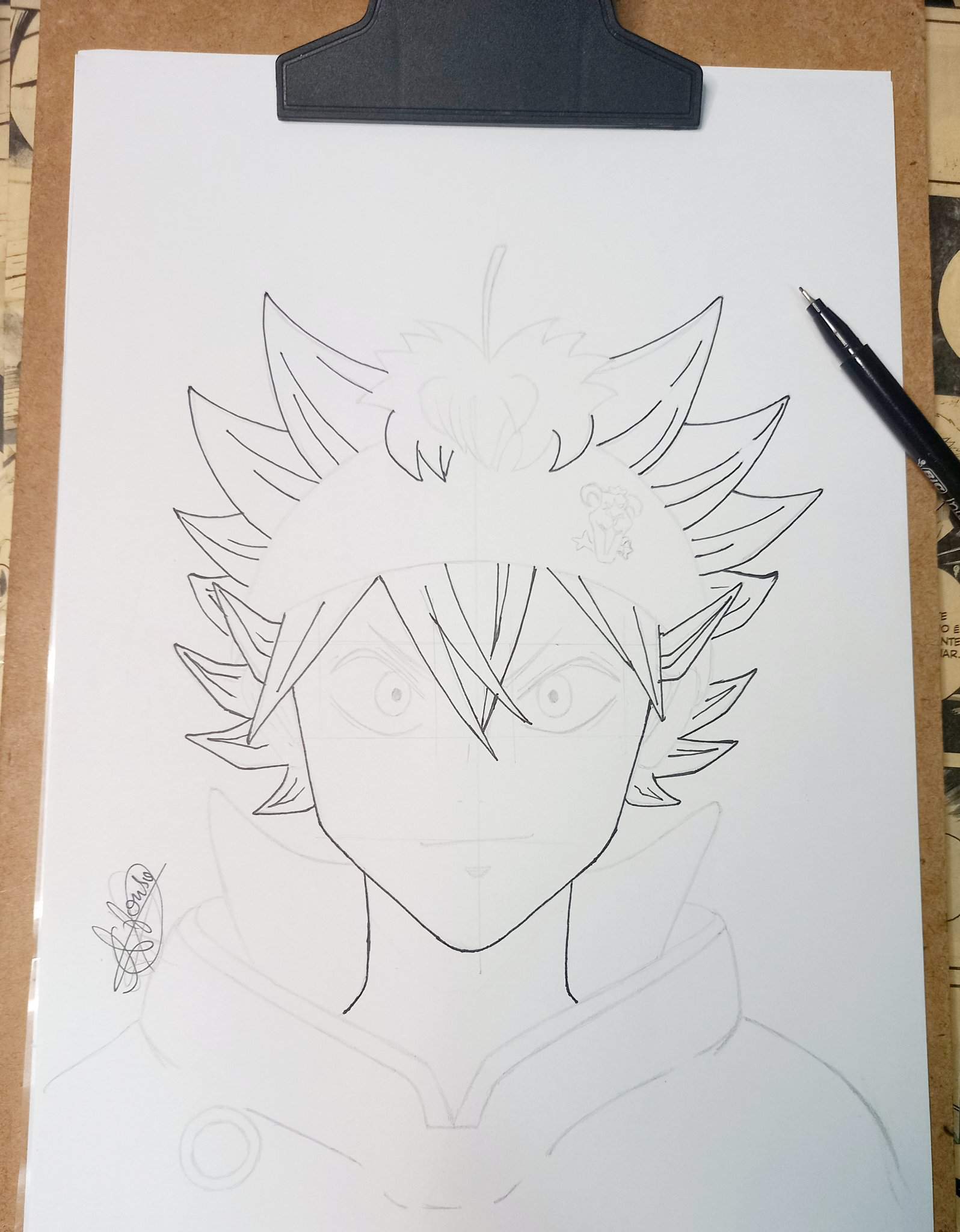 Lineart - Asta || Prévia | Desenho Para Artes Amino