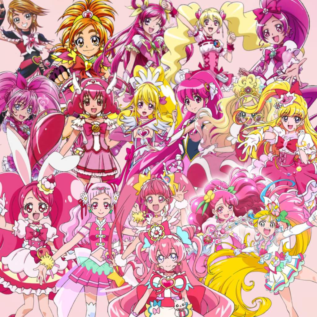 All The Pink Cures~ 2004 2022 Precure Amino 9562