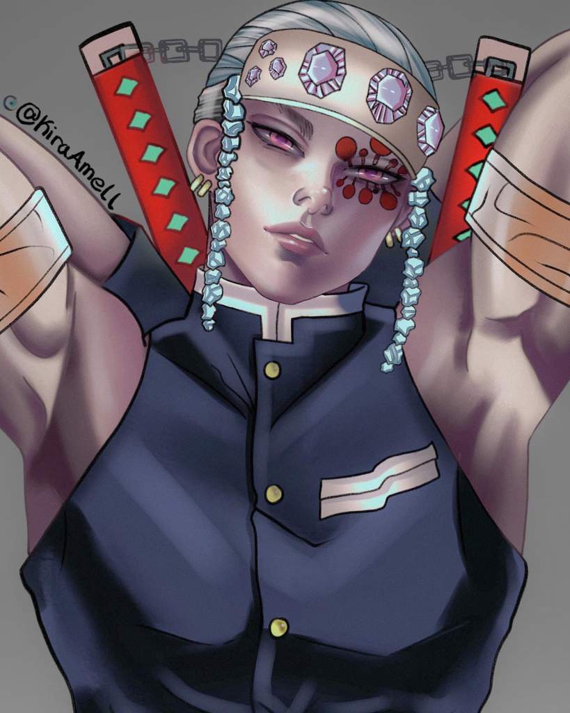 Uzui Tengen Fanart by me | Anime Amino