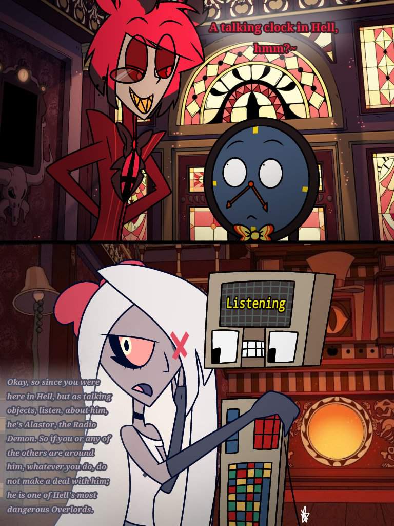 DHMIS X Hazbin Hotel: The Radio Demon [SCRAPPED] | Don't Hug Me I'm ...