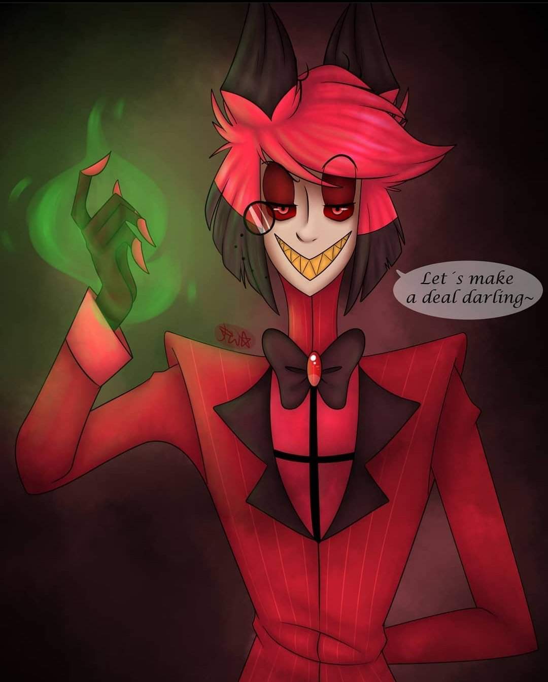 Alastor .:myart:. | Hazbin Hotel [German] Amino