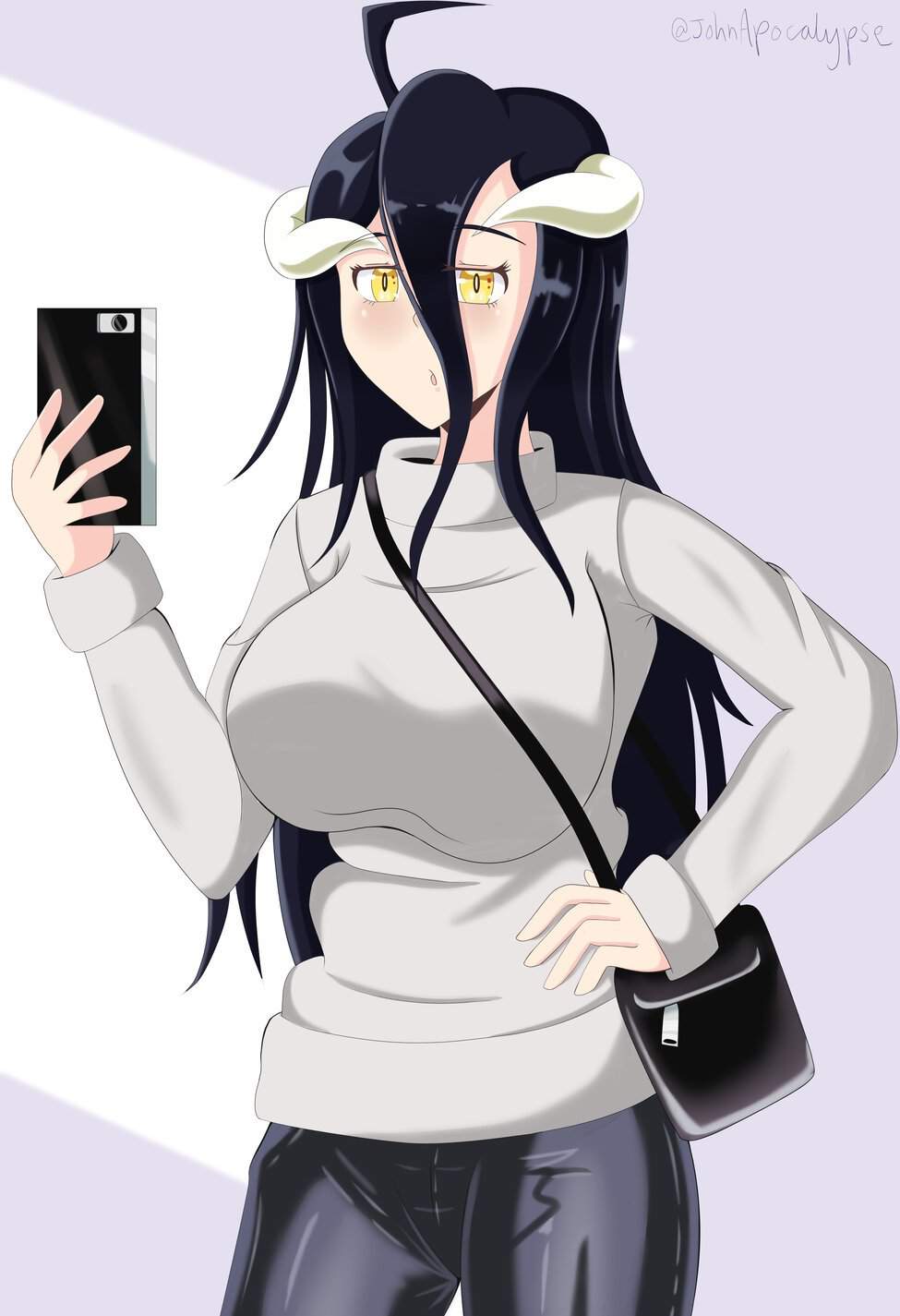 Casual Albedo and Shalltear art | Overlord™ Amino