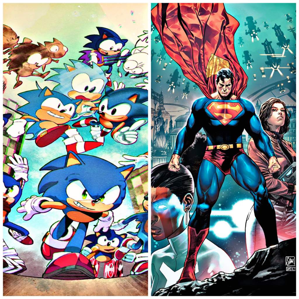 Composite Sonic The Hedgehog Vs Superman Dc Comics Battle Arena Amino Amino