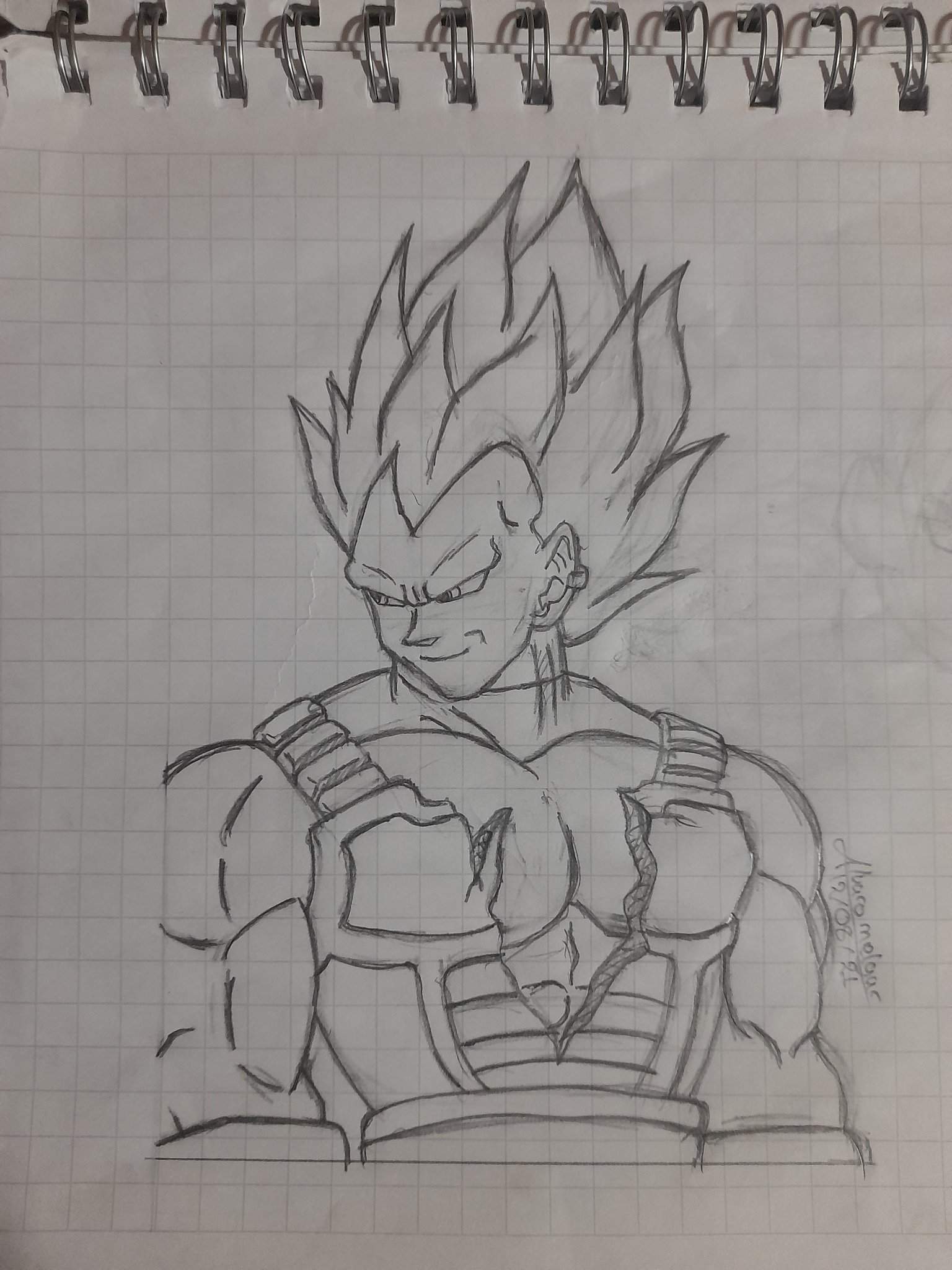 Vegeta mega instinto | DibujArte Amino