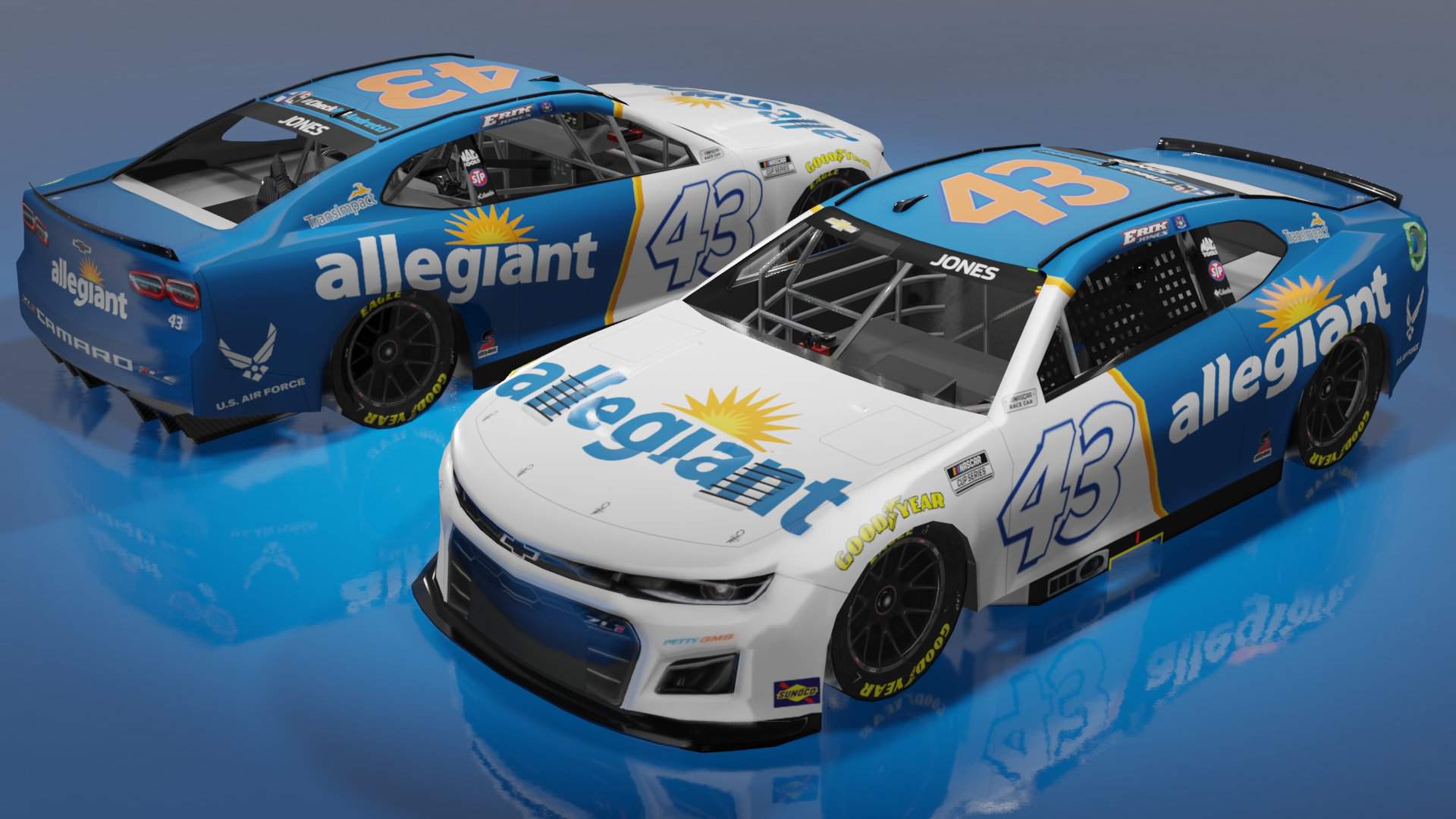 Erik Jones 2022 Allegiant Concept | NASCAR Amino