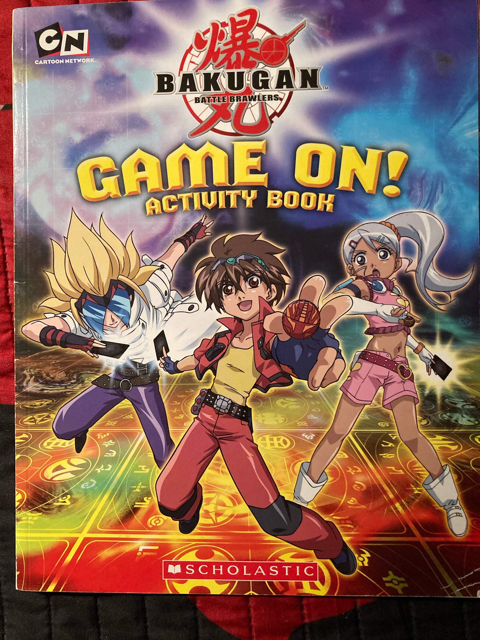 Bakugan Battle Brawlers activity book | Anime Amino