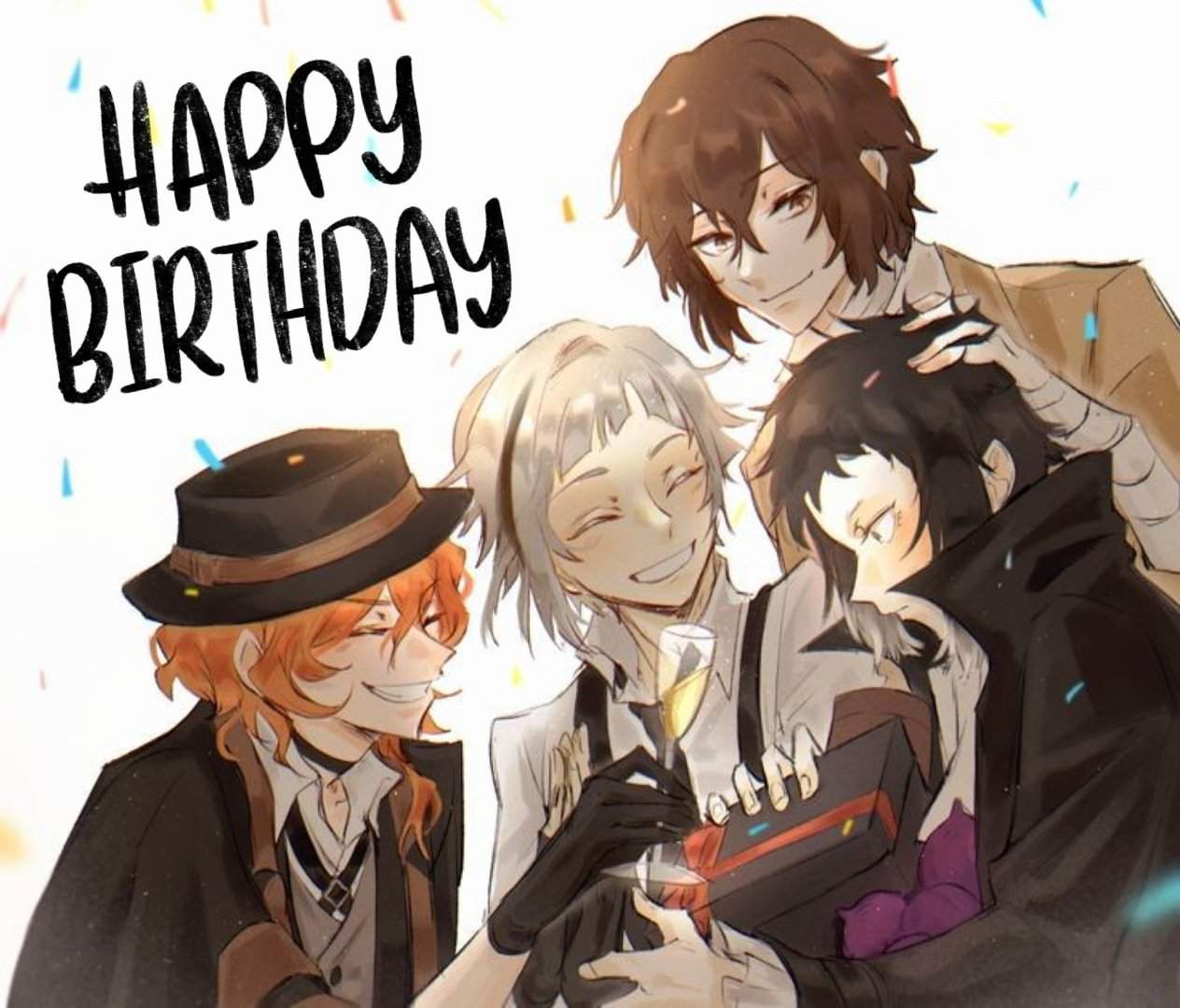 Happy Birthday Akutagawa! 🥳 | Bungo Stray Dogs - FANSEITE Amino