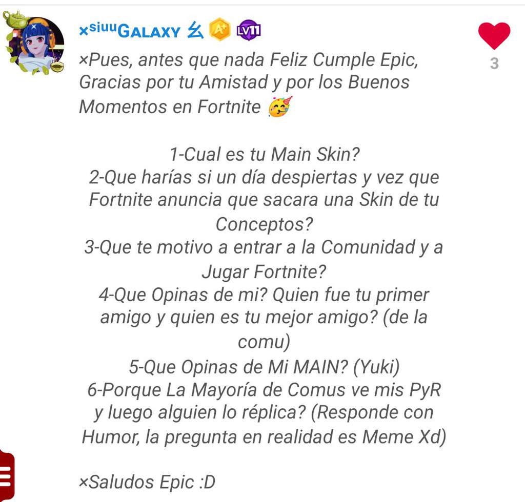 - Preguntas Y Respuestas (Epic Responde) | Fortnite [Español] Amino