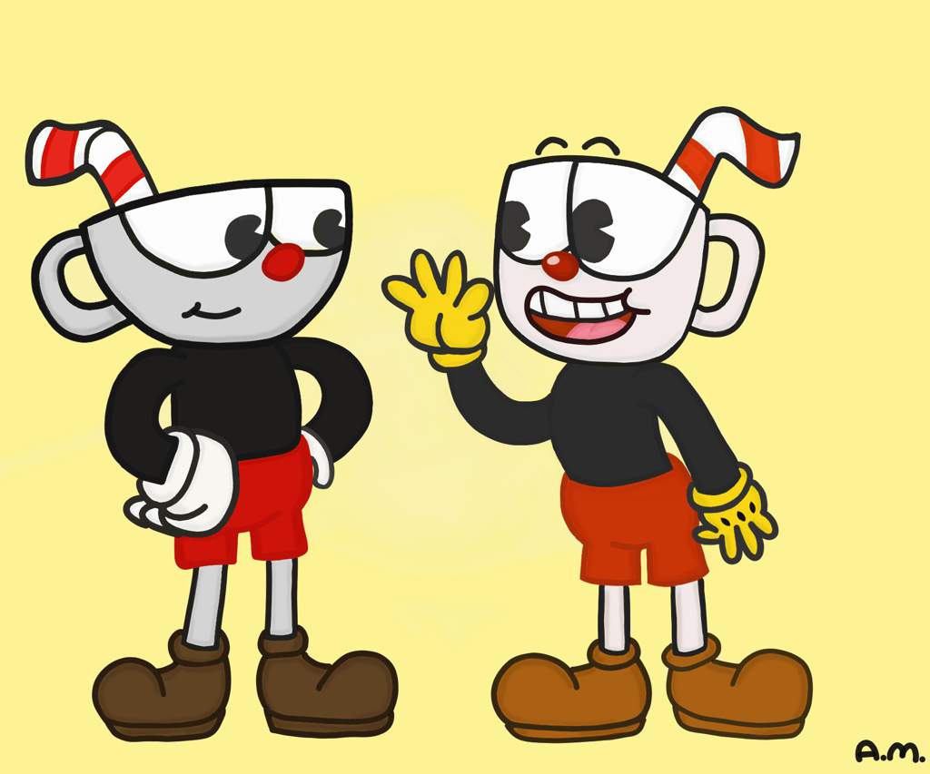 Cuphead Meets Cuphead | Cuphead Official™ Amino