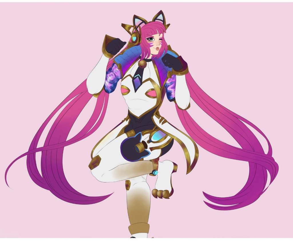 Battle cat jinx prestige skin fanart | League Of Legends Official Amino