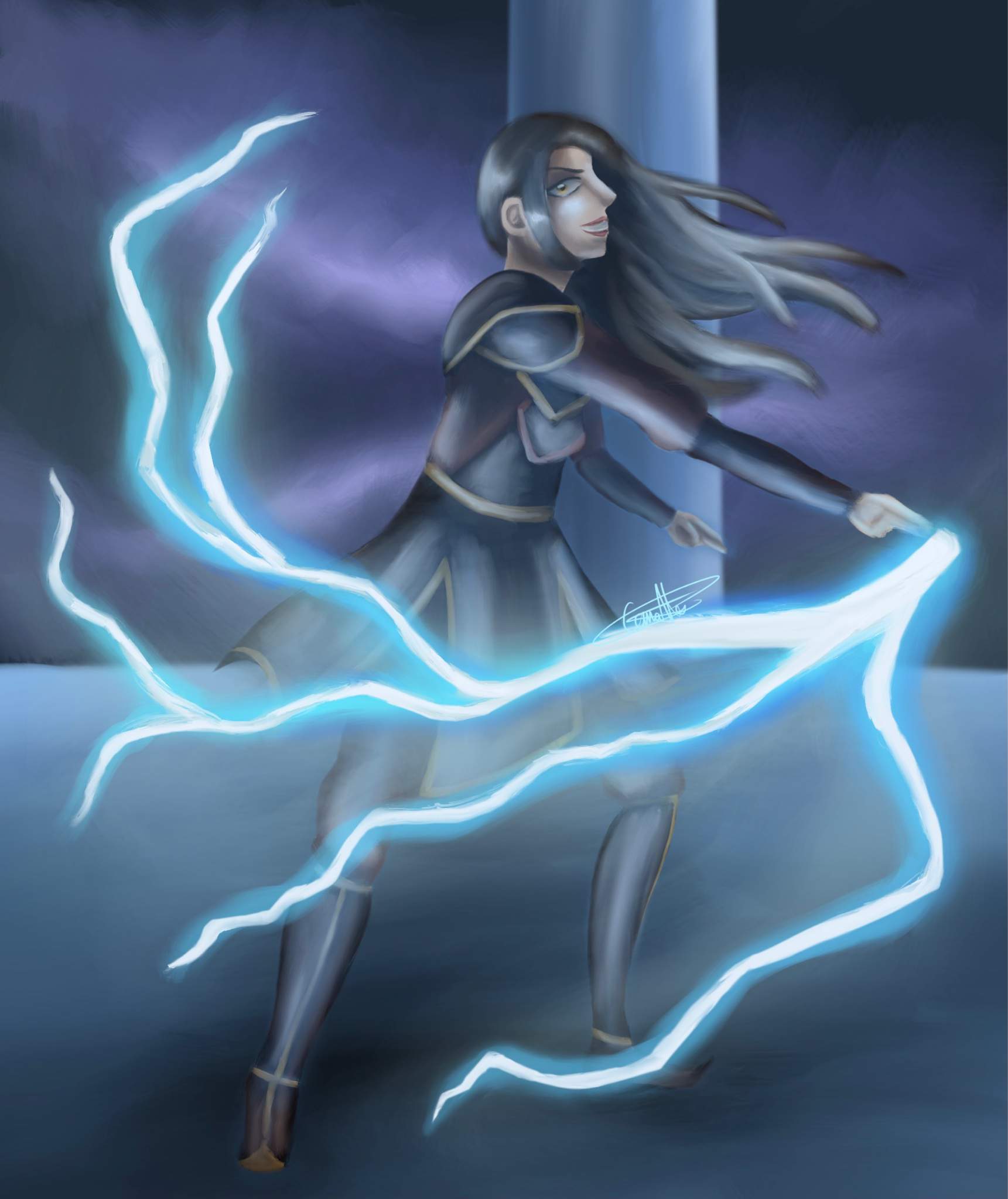 Azula Lightning Bending | Avatar Amino