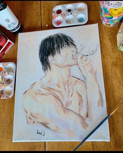 Toji Painting Jujutsu Kaisen Amino