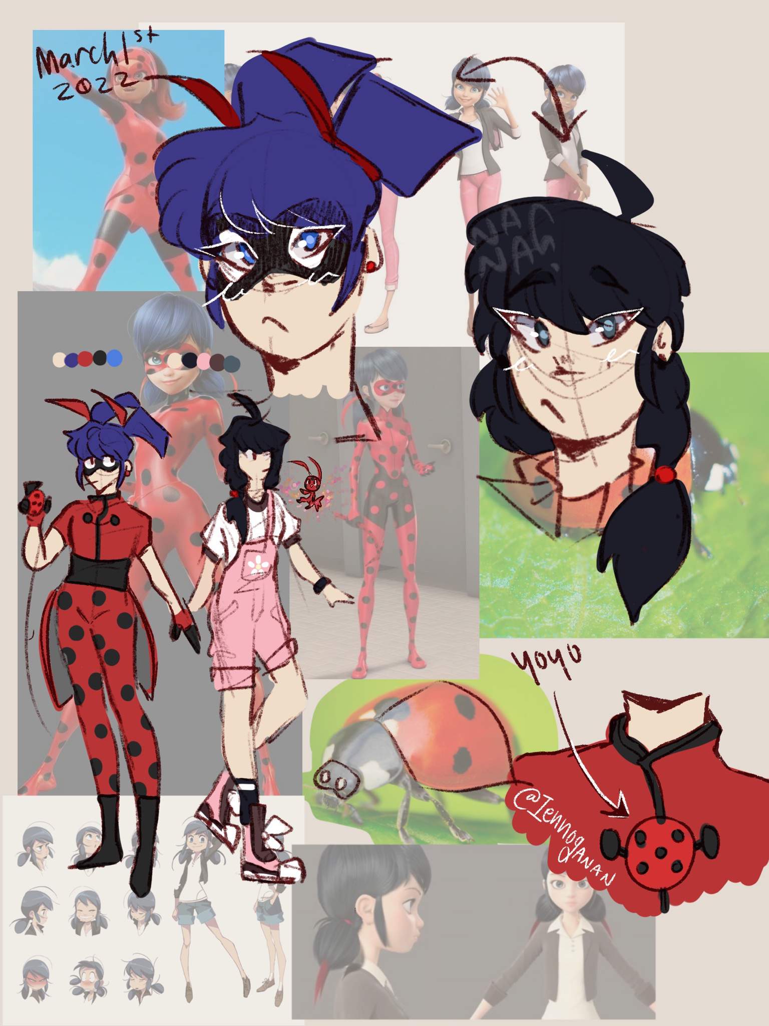 Redesign part 1: Marinette/Ladybug | Miraculous Amino