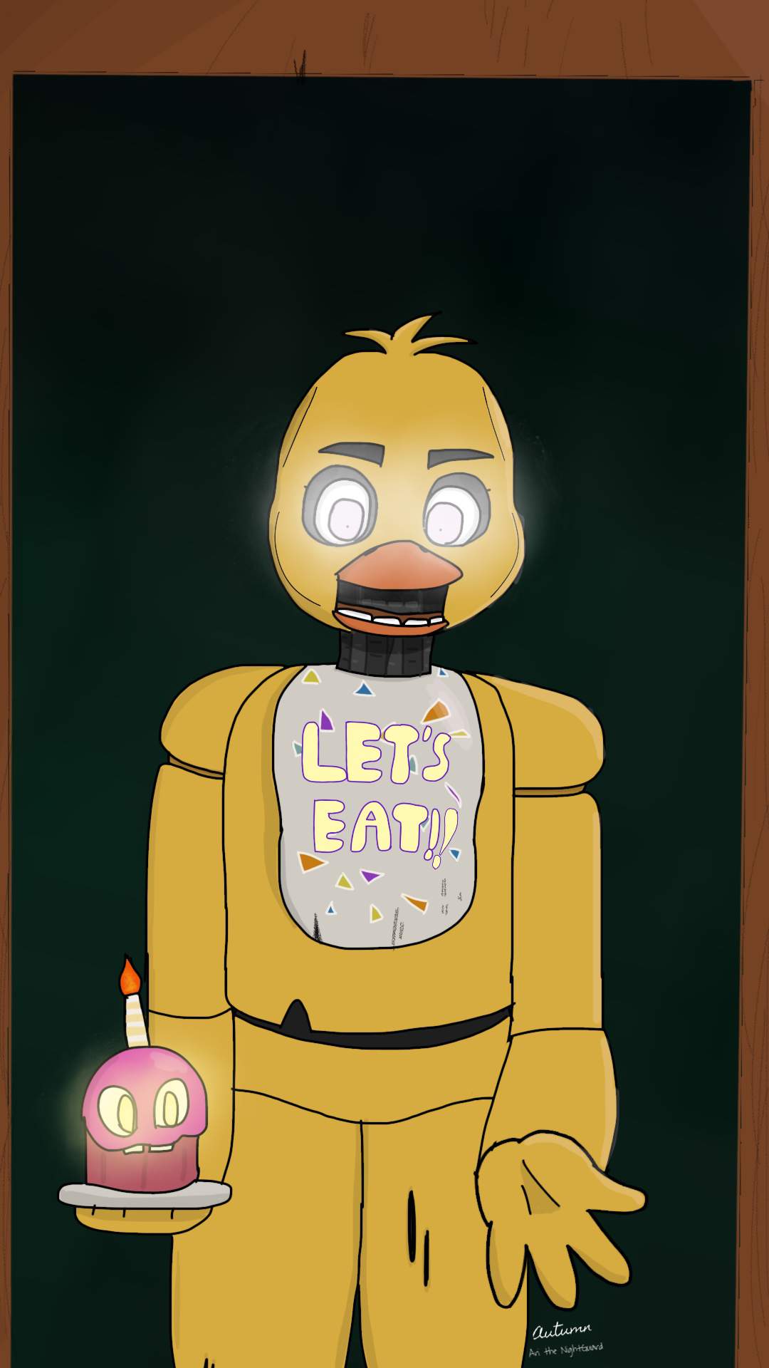 Coming home Chica and- oh | Five Nights At Freddy's Amino