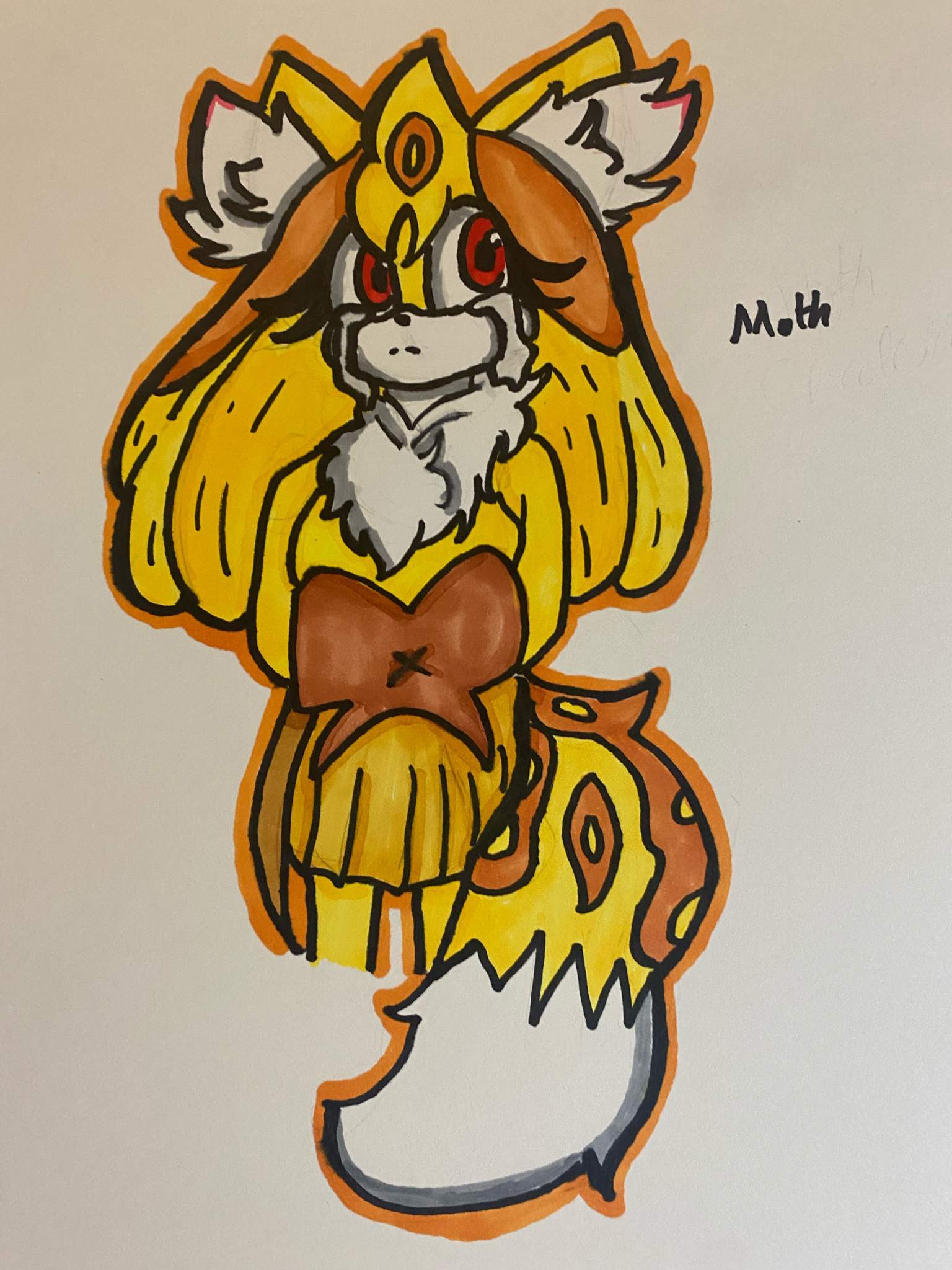 Moth redesign | Sonic Rp&Art Amino