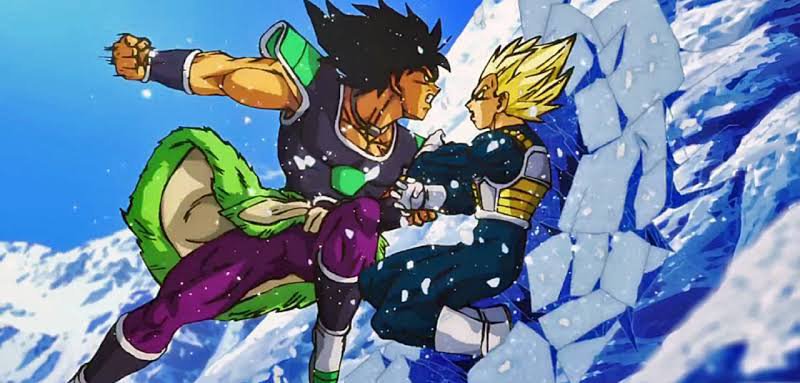 Vegeta Vs Broly//Que Hubiera Pasado Si Bardock Y Gine Siguieran Vivos ...