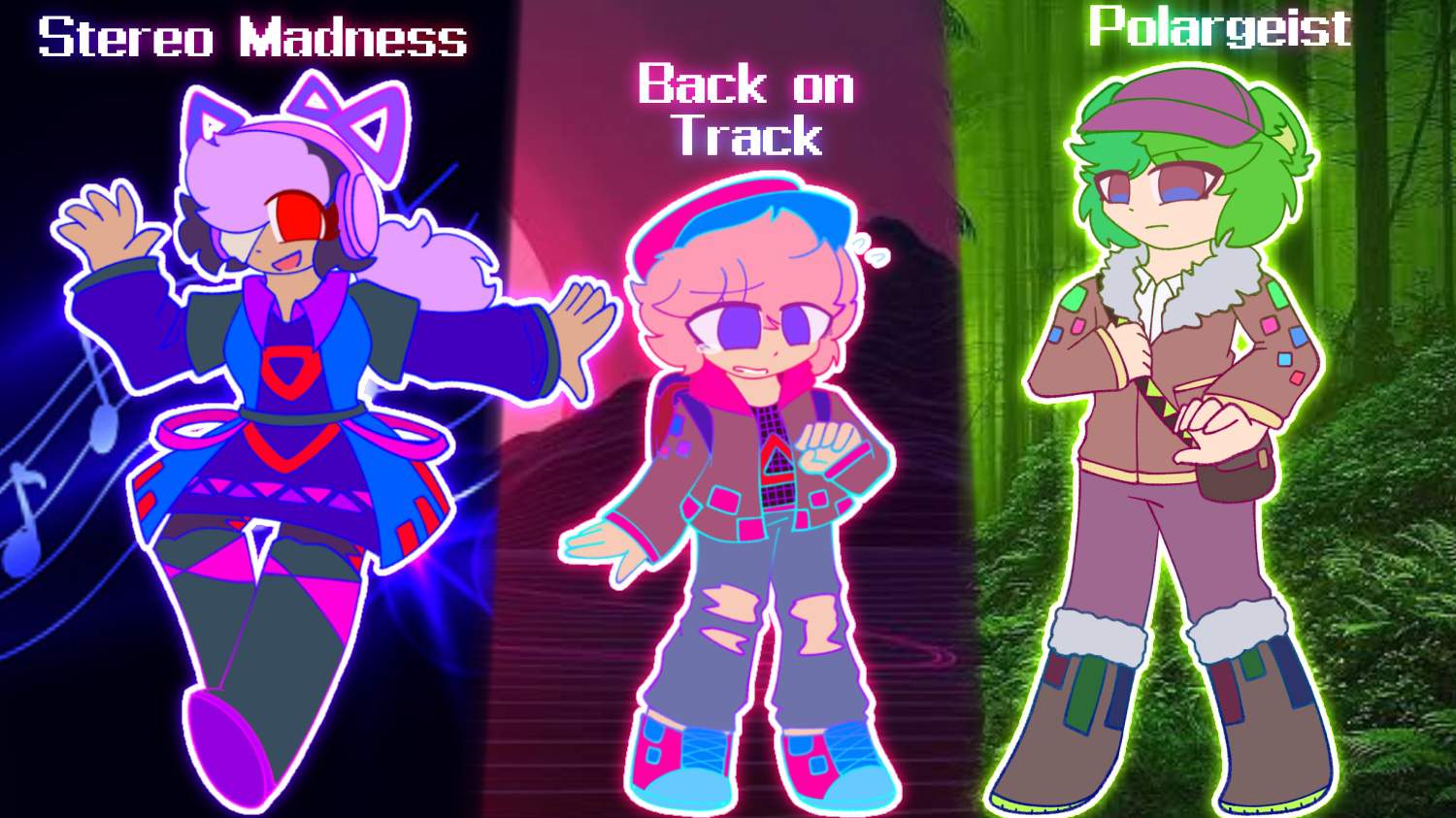 Remastered/redrawn level humanizations! | Geometry Dash Amino