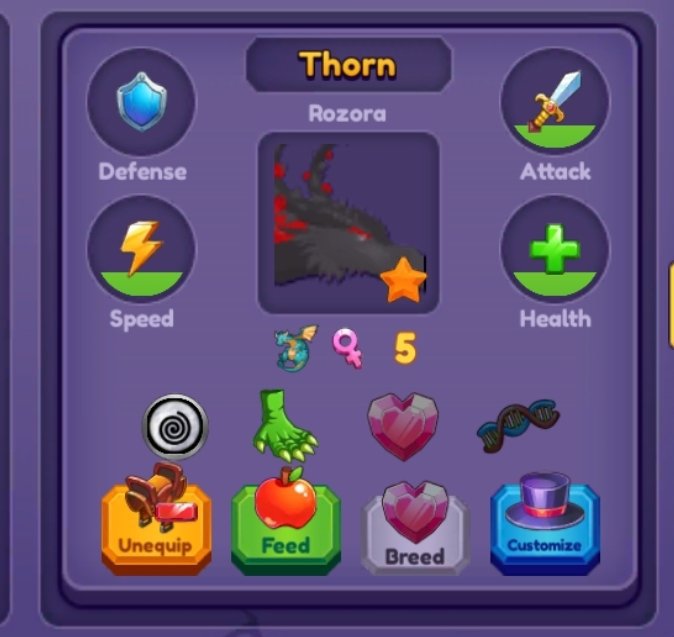 Thorn (No mut) (Pure Gabbro) | Wiki | Roblox Dragon Adventures Amino