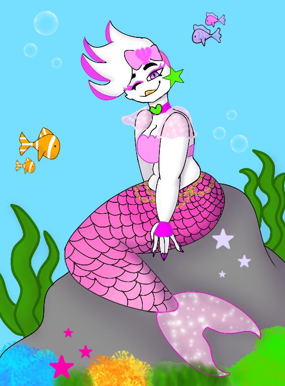 Chubby Mermaid Chica | Five Nights At Freddy's Amino