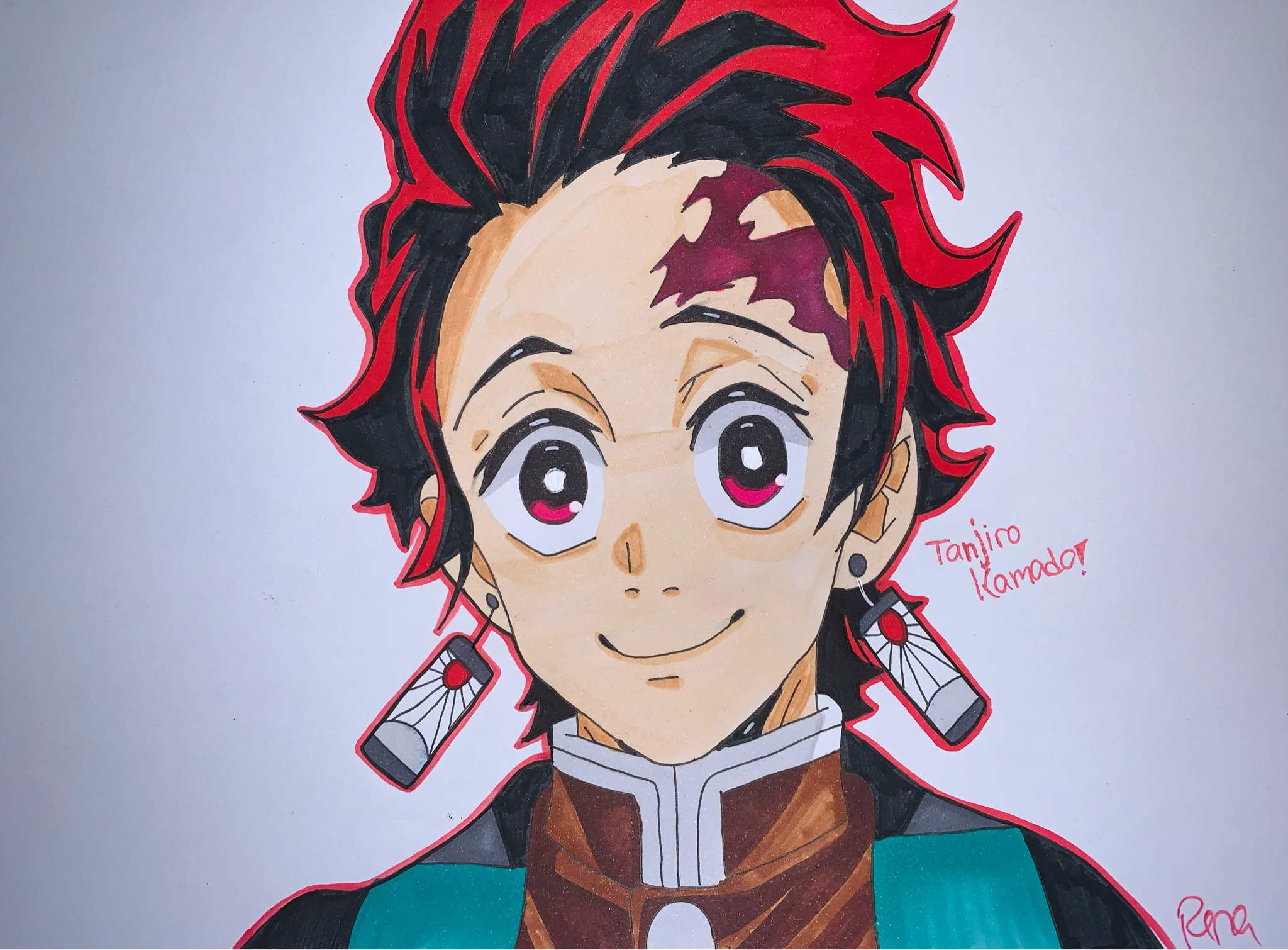 🌟KNY Fanart: Tanjiro Kamado☀️ | 🔸German Anime🔸 Amino