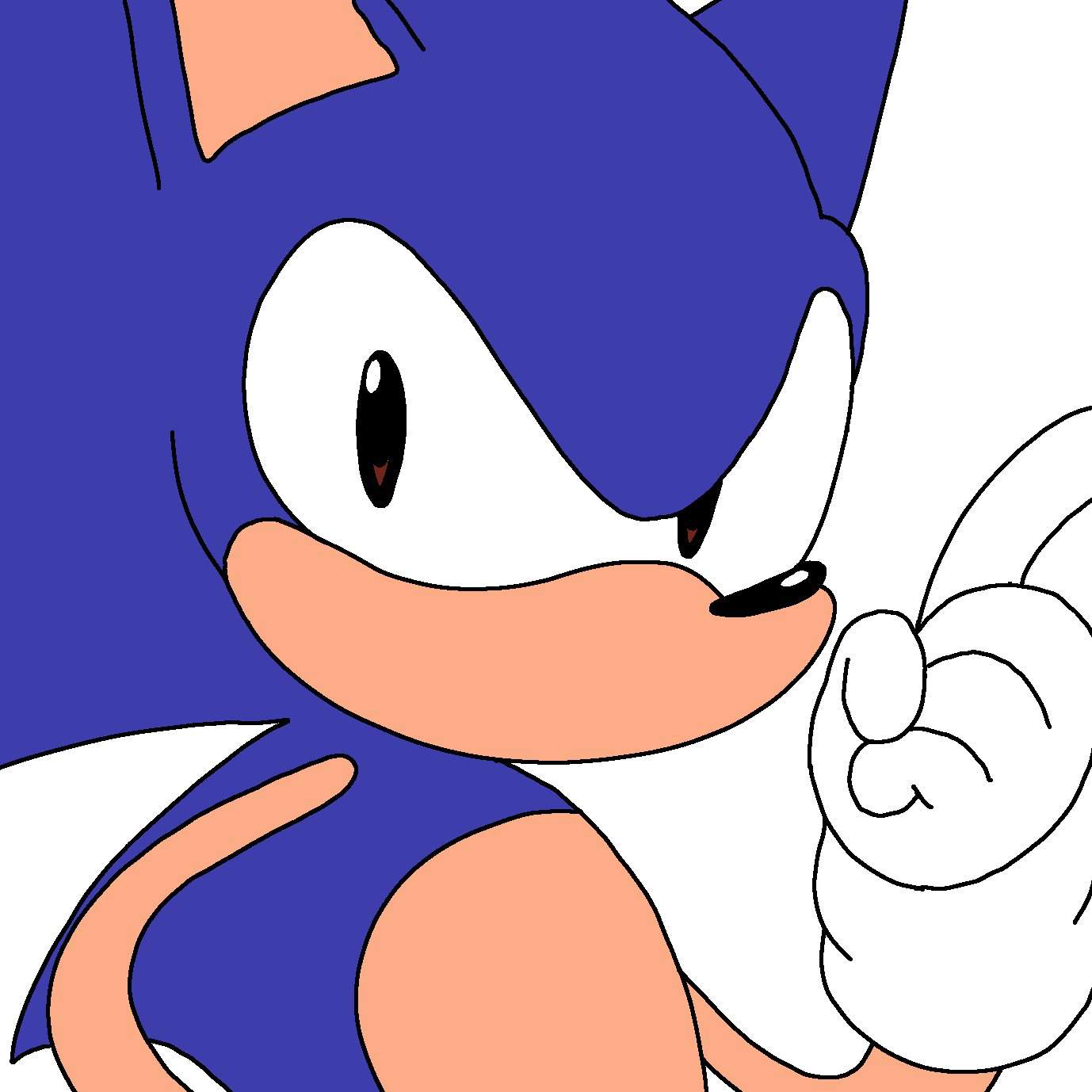 Sonic Finger Wag | Sonic the Hedgehog! Amino